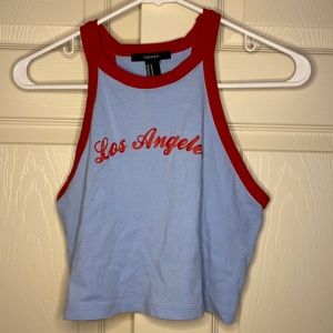 Cropped LA tank